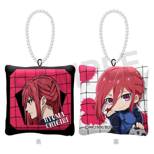 『ブルーロック』ミニスクエアクッションキーホルダー 千切豹馬